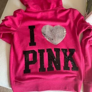 Victorias Secret PINK zip hoodie jacket